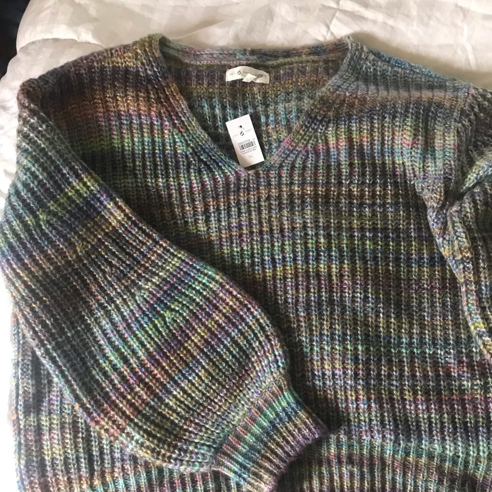 Lou & Grey rainbow sweater